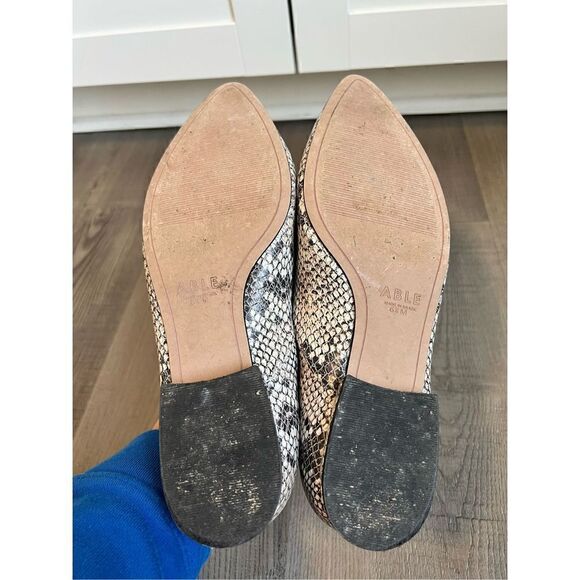 Able Local + Global Women’s Size 6.5 Lizbeth Snake Print Loafers - Picture 9 of 12